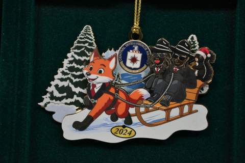 Orn 2024 Spy Sledding Fox/Squ