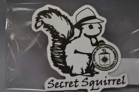 Magnet Logo Secret Squirrel