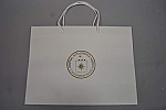 Gift Bag Logo Large White Euro