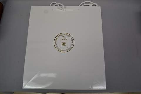 Gift Bag Logo XLarge White Euro