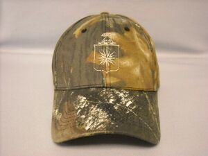 Hat Emb E&S Camouflage