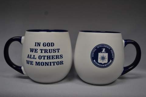 Mug Scrn Logo IGWT Wht/Nvy