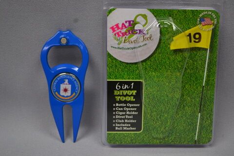 Golf Divot Tool 6 in 1 Blue DISC