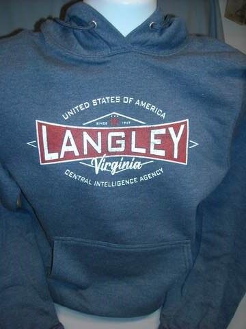 Hoodie Scrn CIA Langley Nvy S