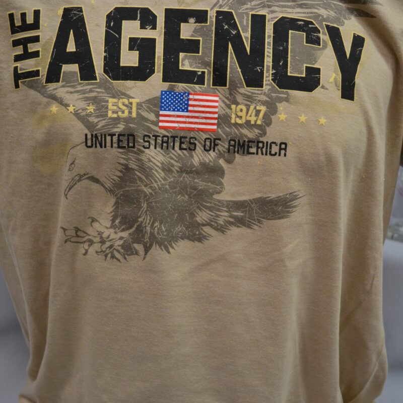 T Scrn Agency Eagle Tan