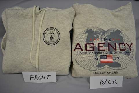Hoodie Agency Globe Cream
