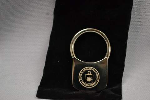 Keychain Silver Twist Lock